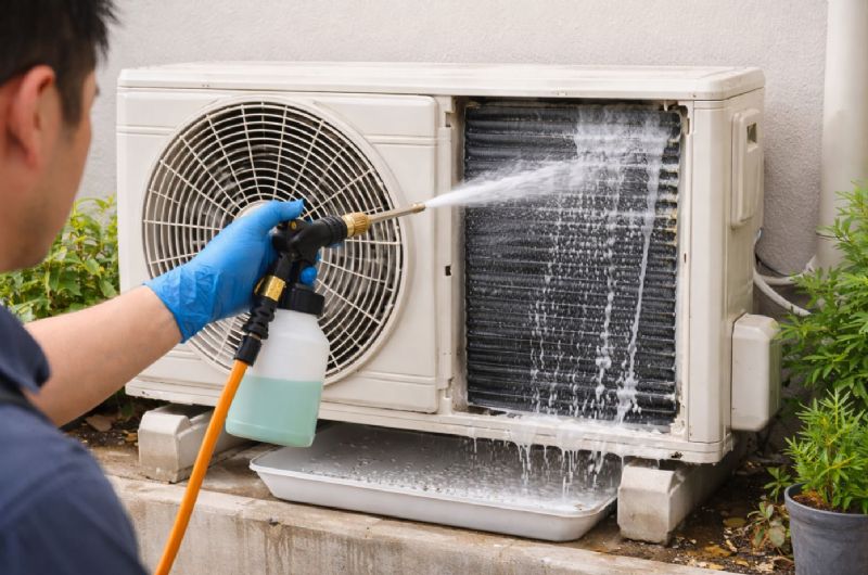 冷氣清洗只做一半？室外機沒洗可能更耗電又傷機